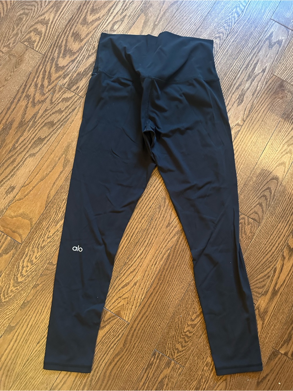 Alo High-Waist Black Leggings - Women’s 12
